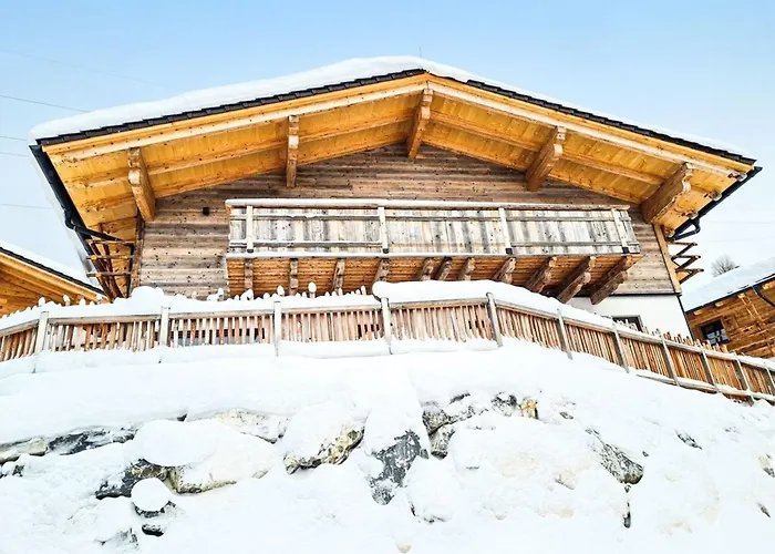 Nyaraló Aaf - Familien-chalet Gipfelblick *